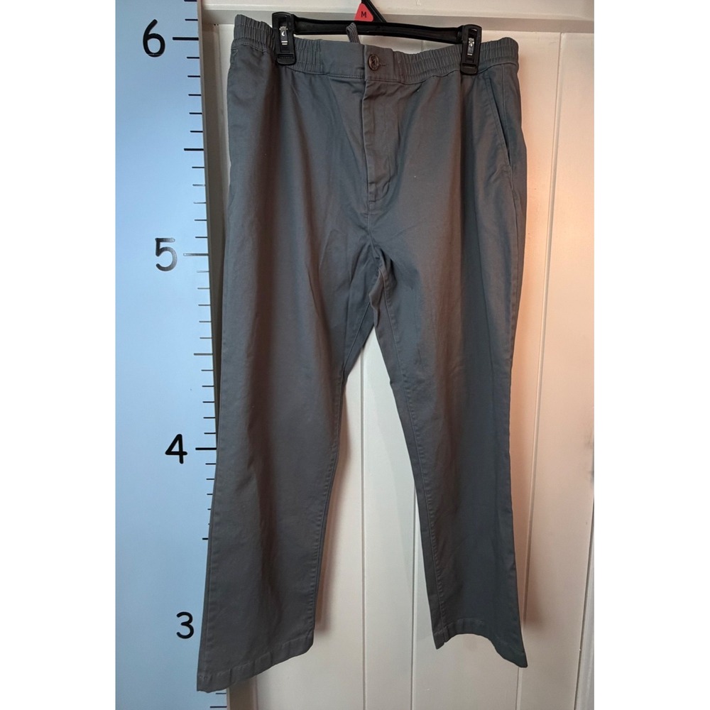 Goodfellow & Co Men's Large Gray Everyday Pants‎ Elastic Drawstring Waist NWT